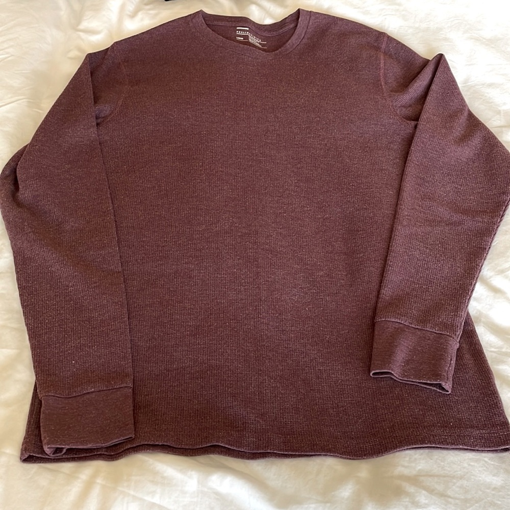 Men’s thermal long sleeve shirt